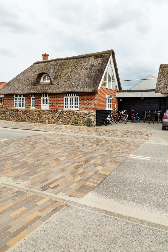 Fanø Bad teglbelægning mursten