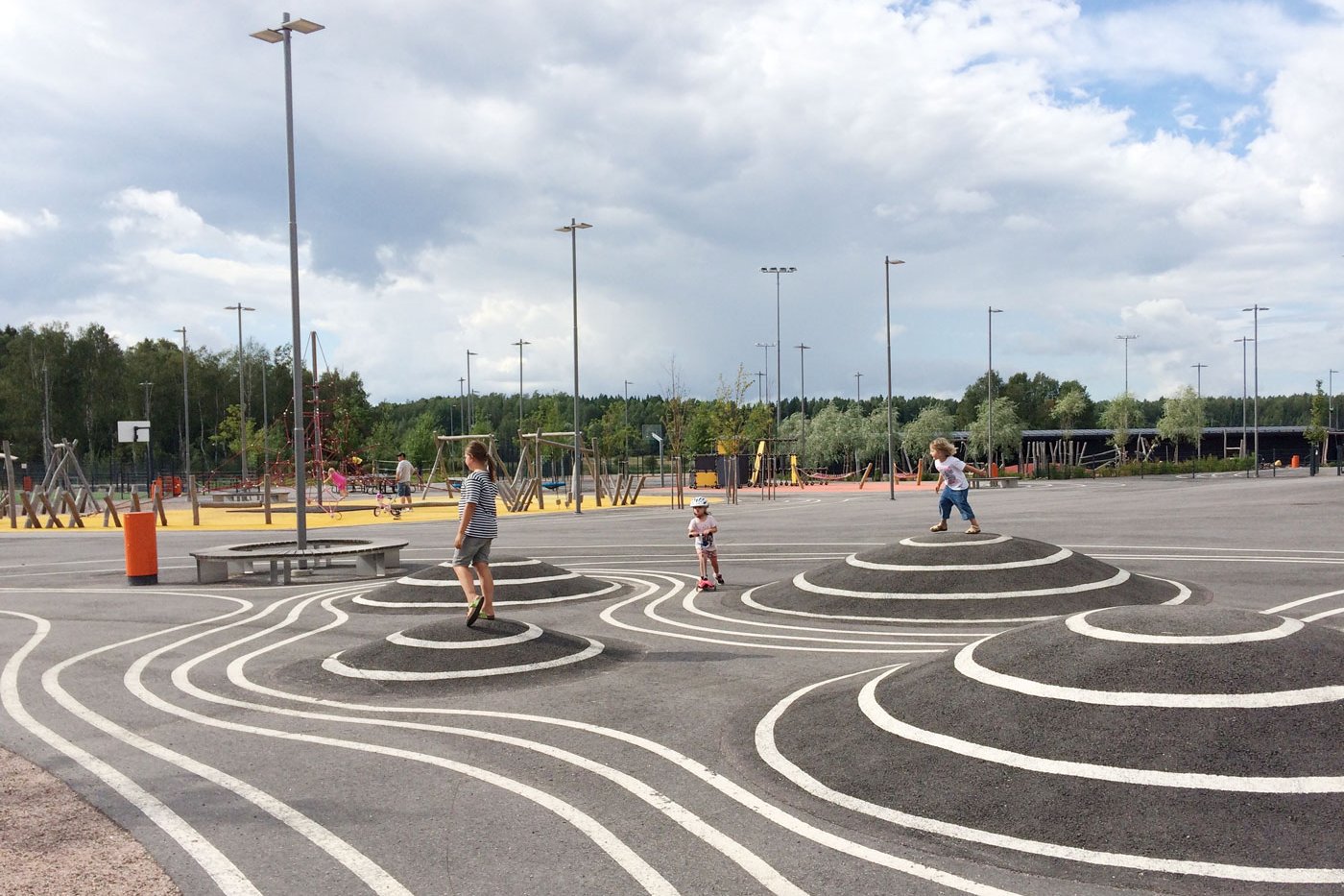 Opinmäki campus playground kids